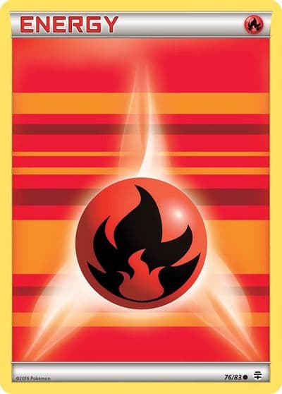 Fire Energy Generations Pokemon card