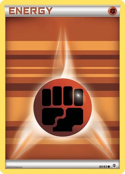 Fighting Energy Generations Pokemon card