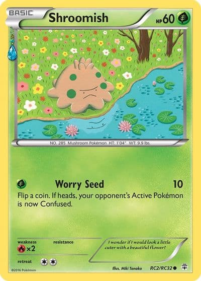Shroomish Generations: Radiant Collection Pokemon card