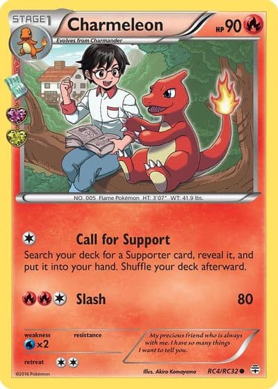 Charmeleon Generations: Radiant Collection Pokemon card