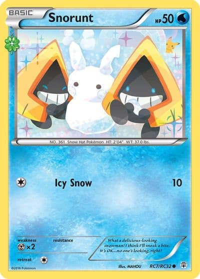 Snorunt Generations: Radiant Collection Pokemon card