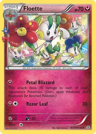 Floette Generations: Radiant Collection Pokemon card