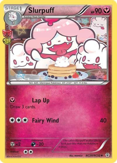 Slurpuff Generations: Radiant Collection Pokemon card