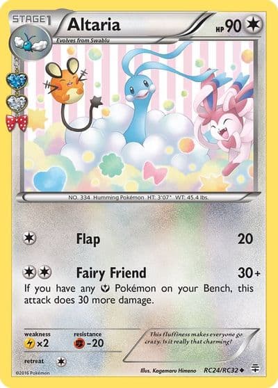 Altaria Generations: Radiant Collection Pokemon card