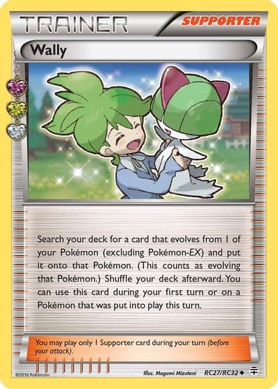 Wally Generations: Radiant Collection Pokemon card