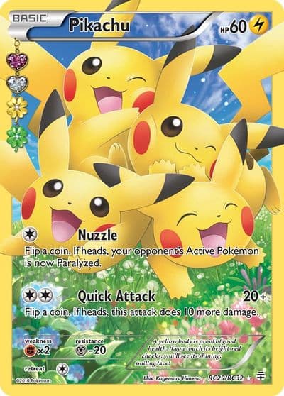 Pikachu (Full Art) Generations: Radiant Collection Pokemon card