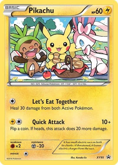 Pikachu XY Promos Pokemon card