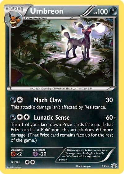 Umbreon XY Promos Pokemon card