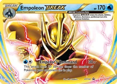 Empoleon BREAK XY Promos Pokemon card