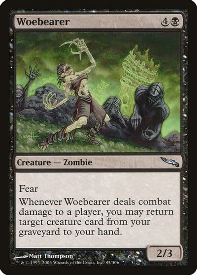 Woebearer Mirrodin Magic card