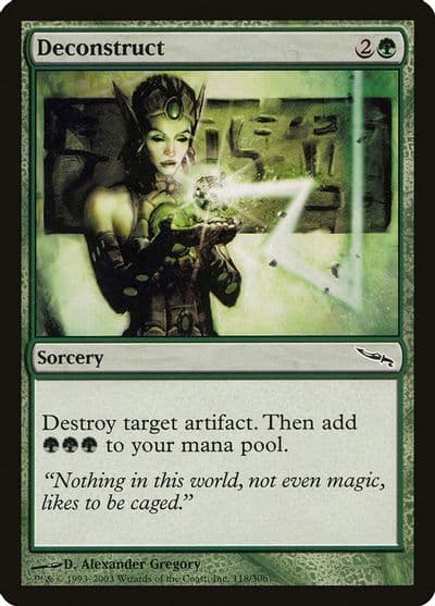 Deconstruct Mirrodin Magic card