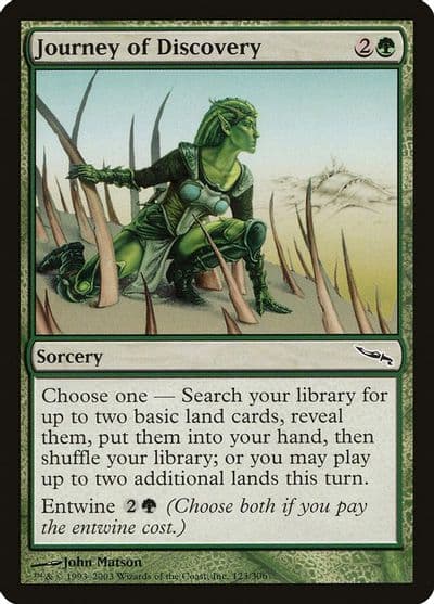 Journey of Discovery Mirrodin Magic card