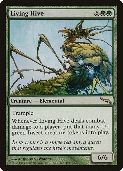 Living Hive Mirrodin Magic card