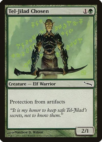 Tel Jilad Chosen Mirrodin Magic card