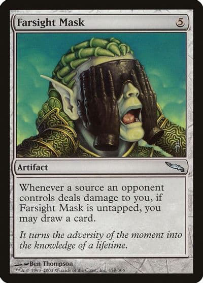 Farsight Mask Mirrodin Magic card