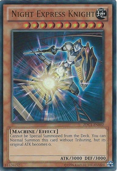 Night Express Knight Yu-Gi-Oh! ZEXAL World Duel Carnival Promos Yu-Gi-Oh! card