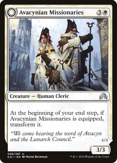 Avacynian Missionaries Shadows over Innistrad Magic card