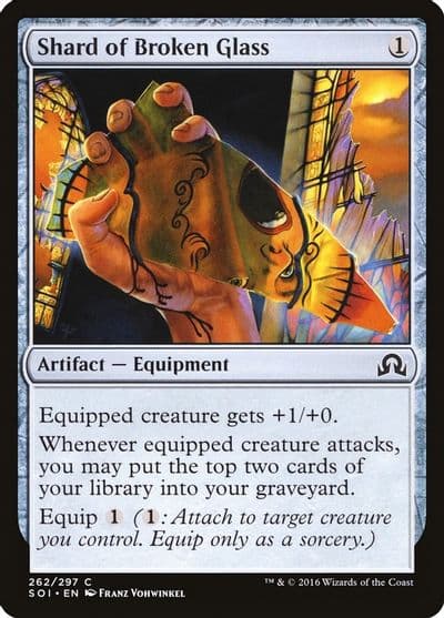 Shard of Broken Glass Shadows over Innistrad Magic card