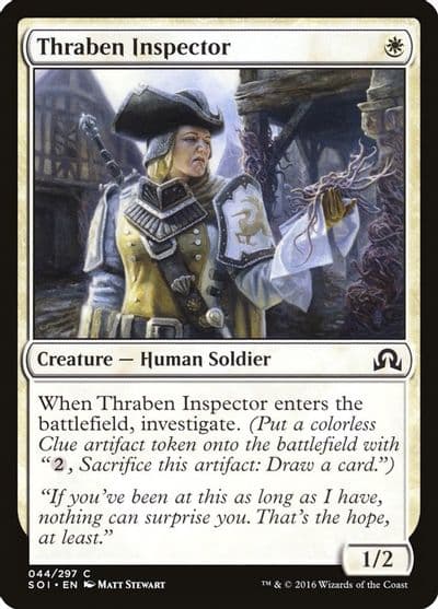 Thraben Inspector Shadows over Innistrad Magic card
