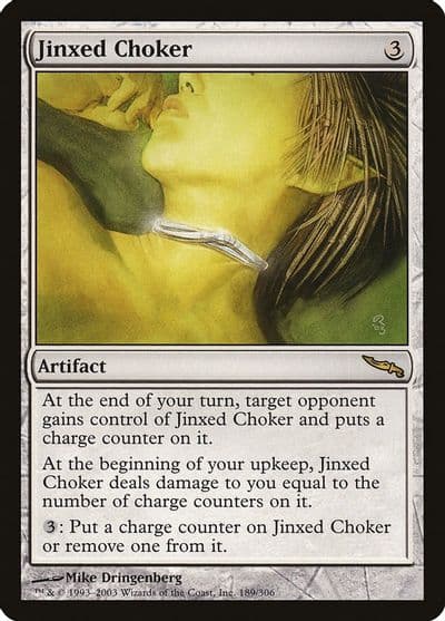 Jinxed Choker Mirrodin Magic card