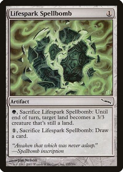 Lifespark Spellbomb Mirrodin Magic card