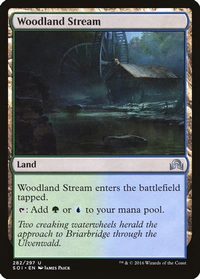 Woodland Stream Shadows over Innistrad Magic card