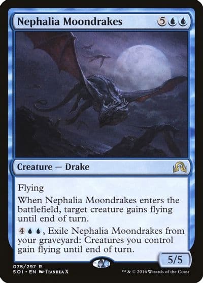 Nephalia Moondrakes Shadows over Innistrad Magic card