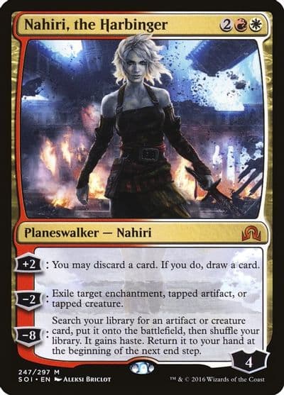 Nahiri the Harbinger Shadows over Innistrad Magic card