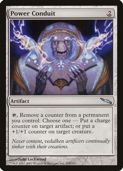 Power Conduit Mirrodin Magic card