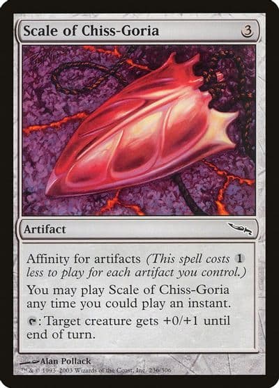 Scale of Chiss Goria Mirrodin Magic card