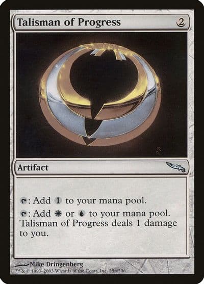 Talisman of Progress Mirrodin Magic card