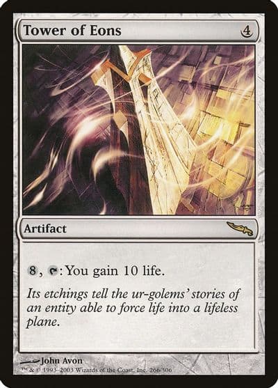 Tower of Eons Mirrodin Magic card