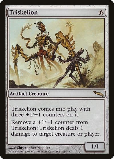 Triskelion Mirrodin Magic card