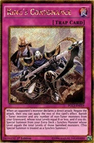 Kings Consonance Premium Gold: Infinite Gold Yu-Gi-Oh! card