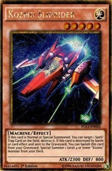 Kozmo Sliprider Premium Gold: Infinite Gold Yu-Gi-Oh! card