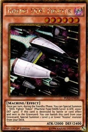 Kozmo DOG Fighter Premium Gold: Infinite Gold Yu-Gi-Oh! card