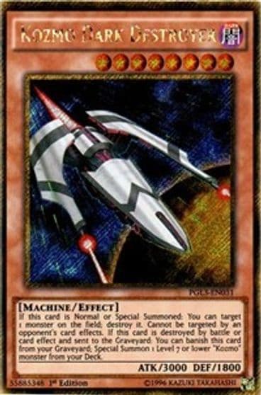 Kozmo Dark Destroyer Premium Gold: Infinite Gold Yu-Gi-Oh! card