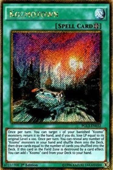 Kozmotown Premium Gold: Infinite Gold Yu-Gi-Oh! card