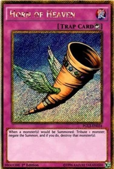 Horn of Heaven Premium Gold: Infinite Gold Yu-Gi-Oh! card