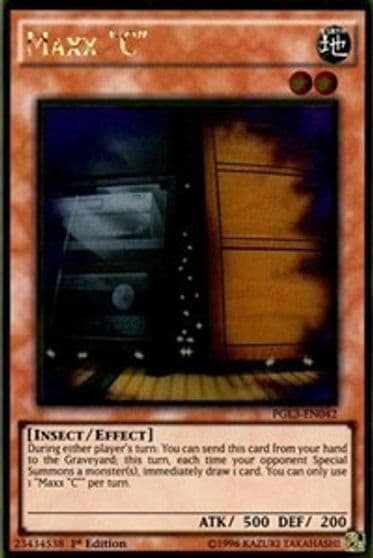 Maxx C Premium Gold: Infinite Gold Yu-Gi-Oh! card