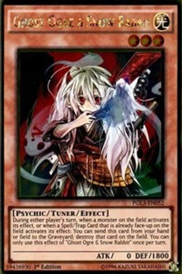 Ghost Ogre and Snow Rabbit Premium Gold: Infinite Gold Yu-Gi-Oh! card