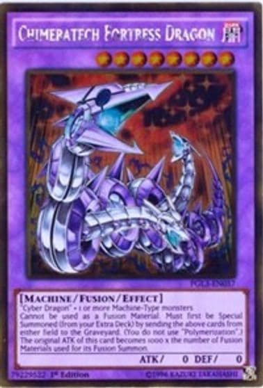 Chimeratech Fortress Dragon Premium Gold: Infinite Gold Yu-Gi-Oh! card
