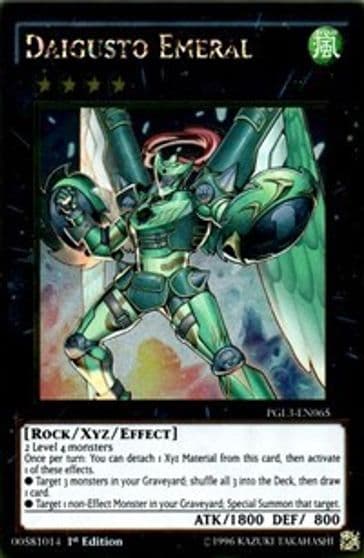Daigusto Emeral Premium Gold: Infinite Gold Yu-Gi-Oh! card