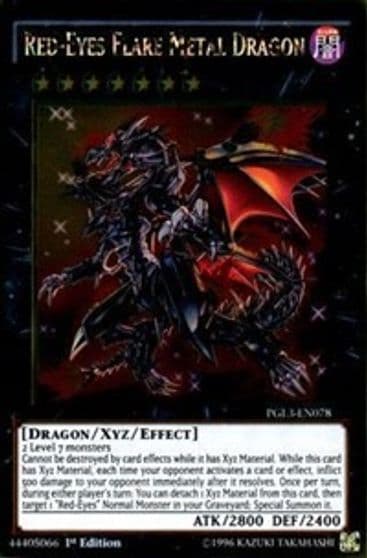 Red Eyes Flare Metal Dragon Premium Gold: Infinite Gold Yu-Gi-Oh! card
