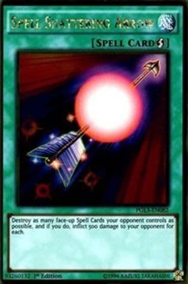 Spell Shattering Arrow Premium Gold: Infinite Gold Yu-Gi-Oh! card