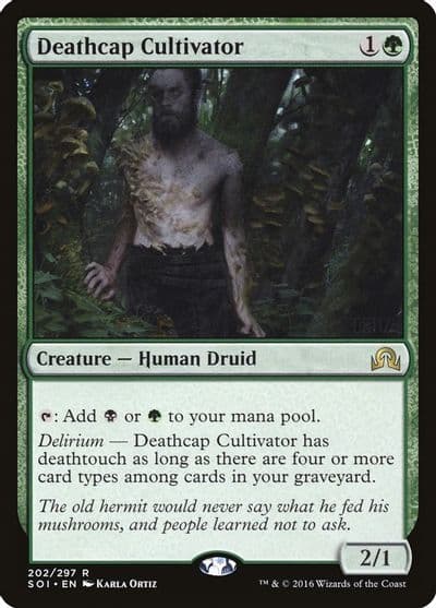 Deathcap Cultivator Shadows over Innistrad Magic card