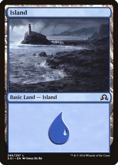 Island 286 Shadows over Innistrad Magic card