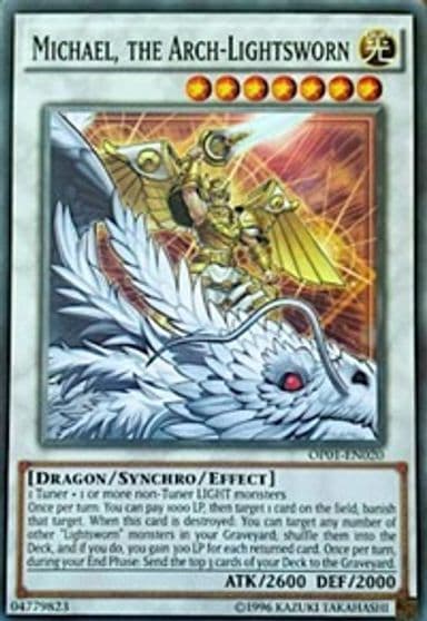 Michael the Arch Lightsworn OTS Tournament Pack 1 Yu-Gi-Oh! card