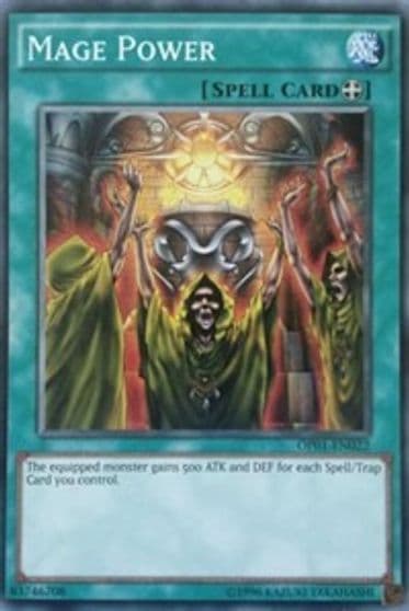 Mage Power OTS Tournament Pack 1 Yu-Gi-Oh! card