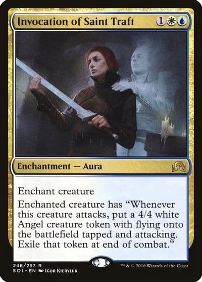 Invocation of Saint Traft Shadows over Innistrad Magic card